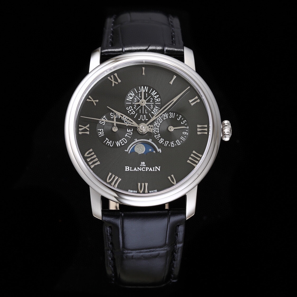 Blancpain Classique 6656 Automatic Moonphase Men's Watch - Swiss Luxury