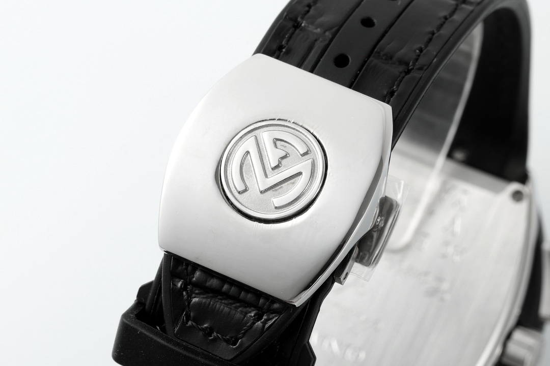 Luxury Tonneau Chronograph Men's Watch 45mm - Skeleton Dial, Automatic Movement & Sapphire Crystal