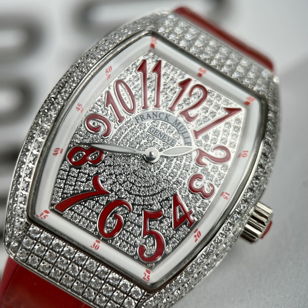 New Franck Muller Yachting 32mm Women's Sailing Watch - Blue Wave Dial, 100m Water Resistant