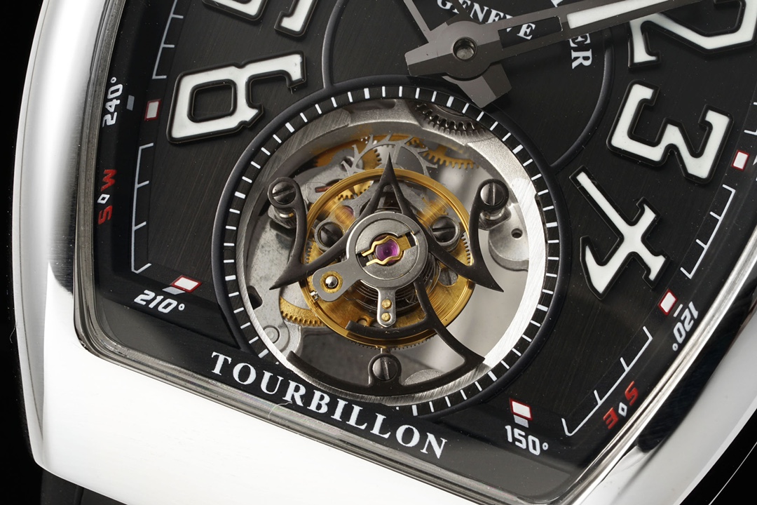 Franck Muller V45 Vanguard Tourbillon - 45mm Flying Tourbillon, Skeleton Dial & Limited Certification