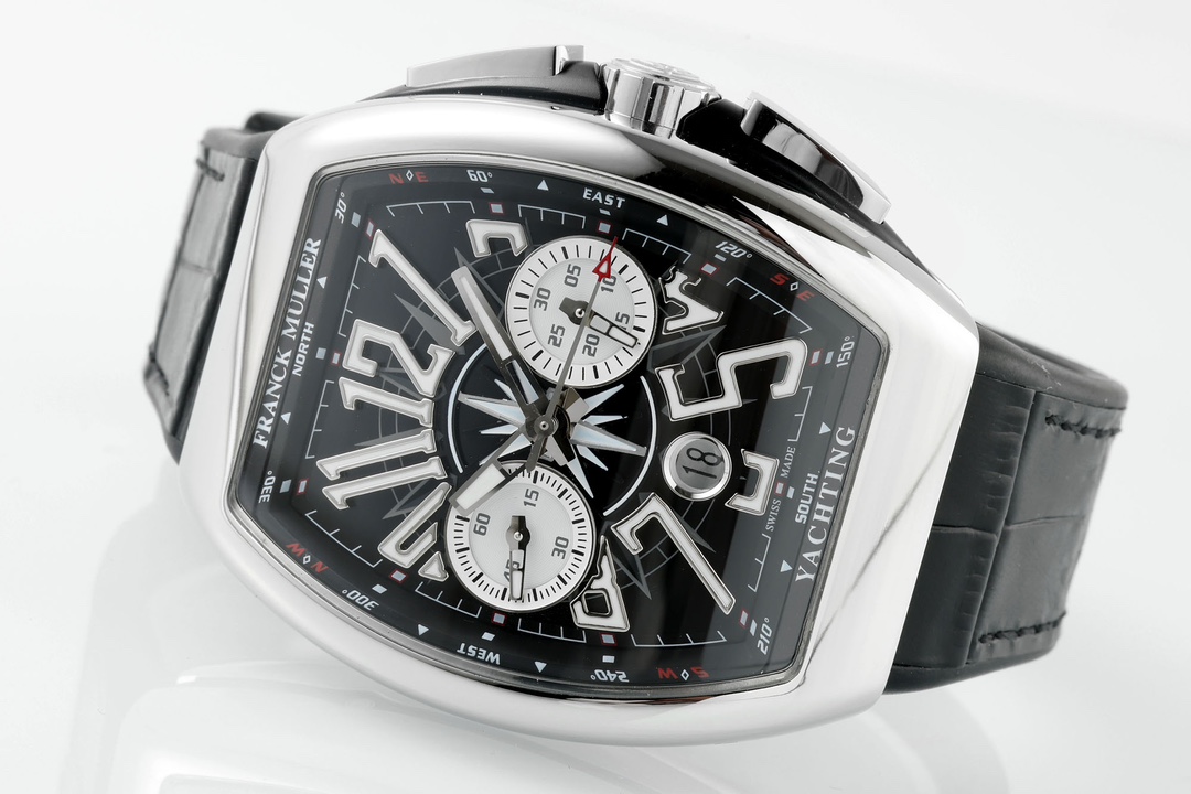 Luxury Tonneau Chronograph Men's Watch 45mm - Skeleton Dial, Automatic Movement & Sapphire Crystal