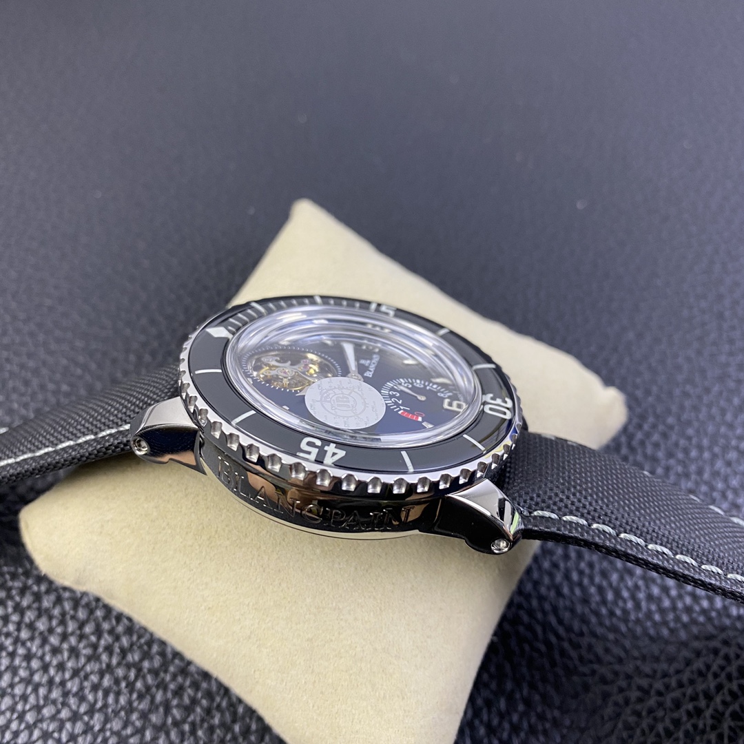 Blancpain Fifty Fathoms 5025-1530-52B 1-Minute Flying Tourbillon | Platinum Case, 5-Day Power Reserve