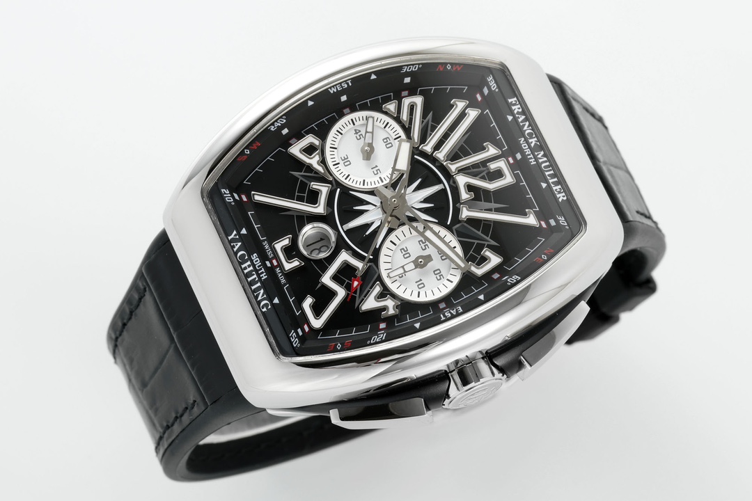Luxury Tonneau Chronograph Men's Watch 45mm - Skeleton Dial, Automatic Movement & Sapphire Crystal