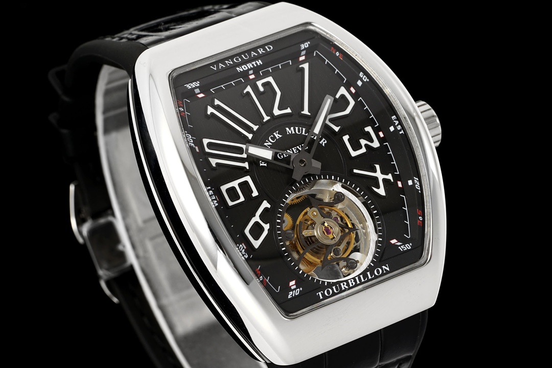 Franck Muller V45 Vanguard Tourbillon - 45mm Flying Tourbillon, Skeleton Dial & Limited Certification