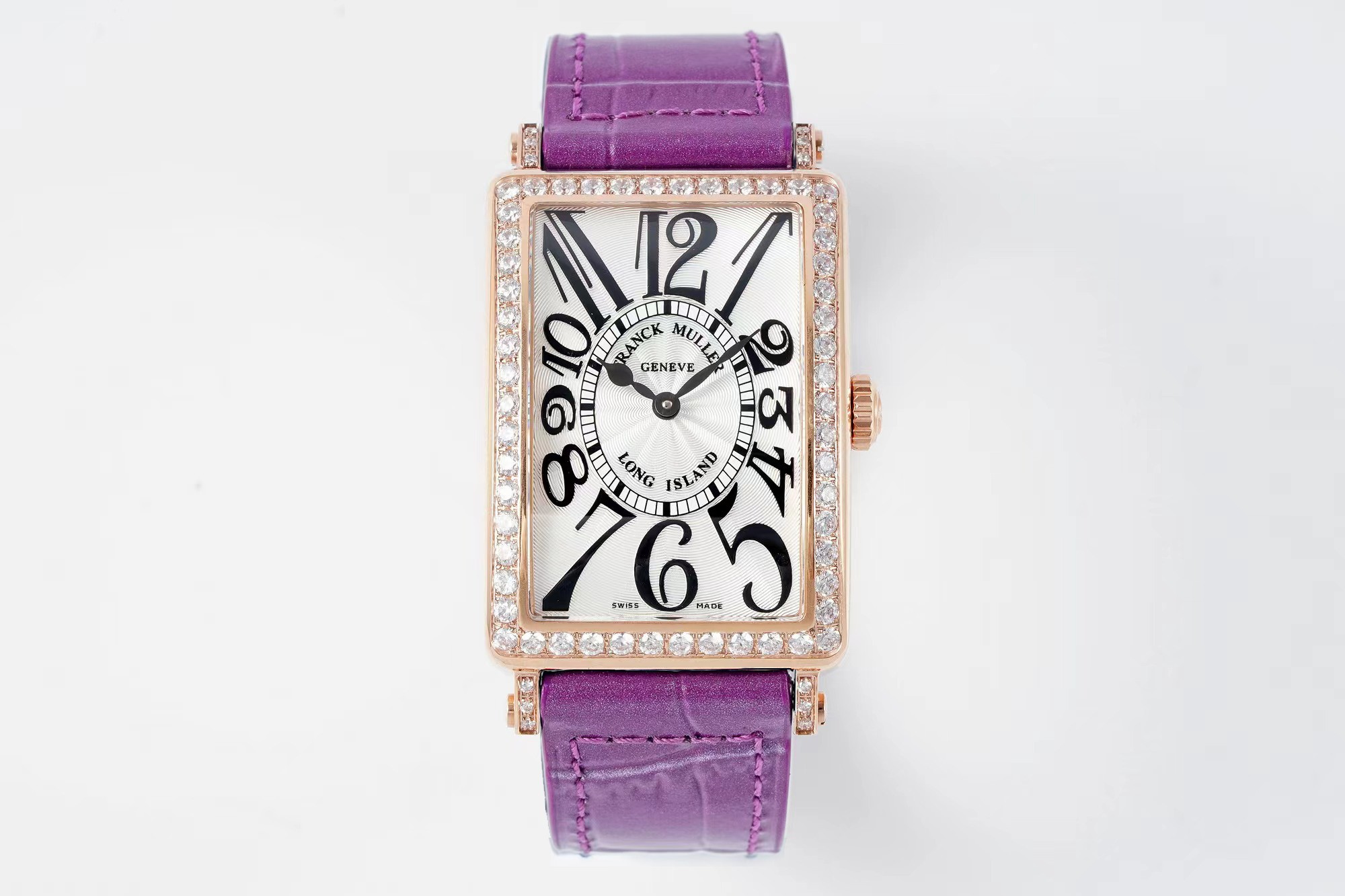 Luxury Franck Muller Long Island Women's Diamond Watch | 2025 New Model | Water-Resistant Swiss Quartz Bracelet Watch for Women