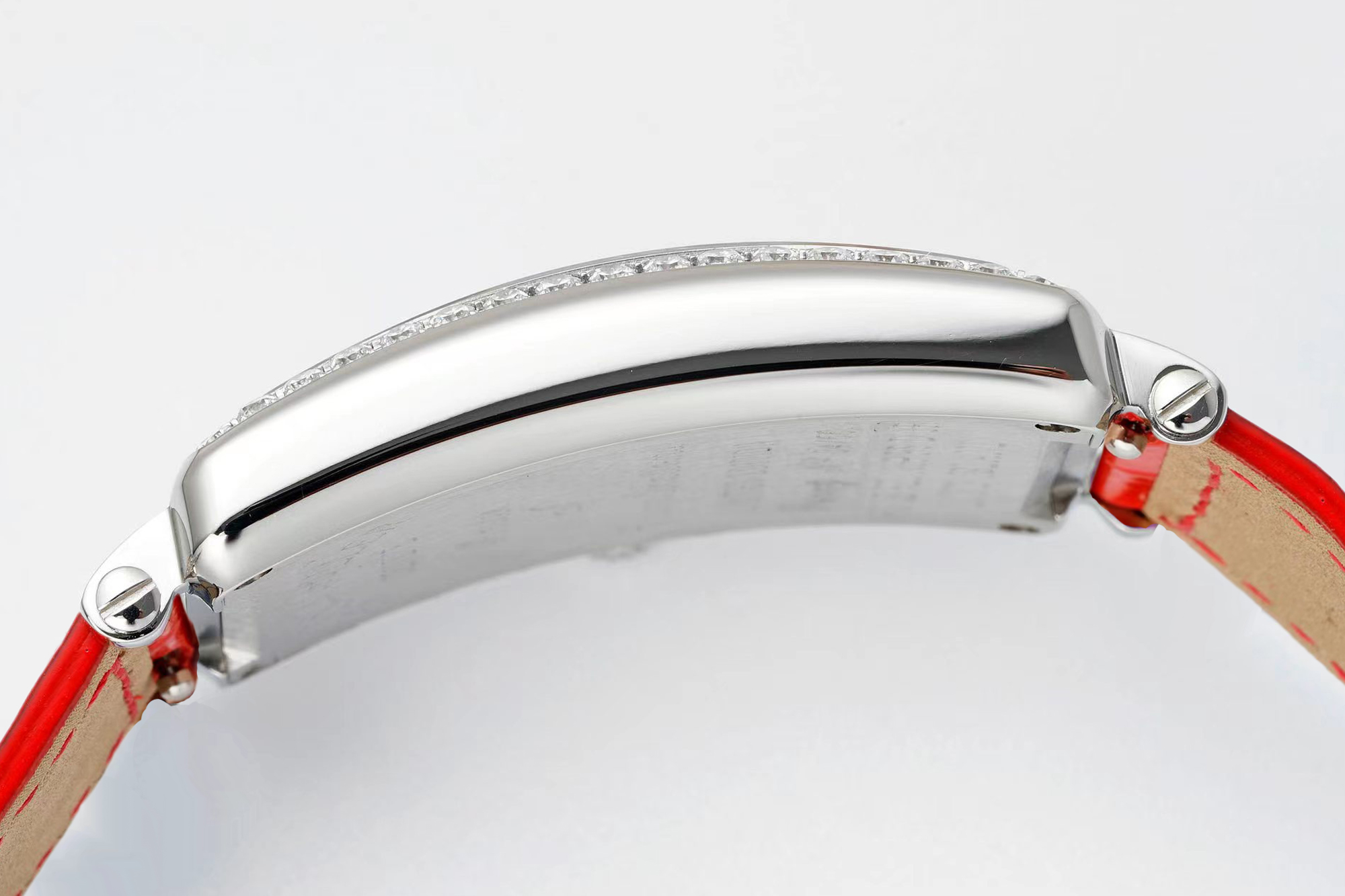 NEW Franck Muller Long Island Women's Watch | Rectangular Stainless Steel Case | Diamond Hour Markers | Swiss Luxury Quartz