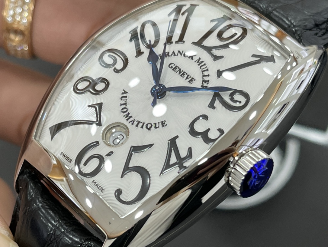 NEW Franck Muller Casablanca 8880 Men's Automatic Watch | Cushion-Shaped Skeleton Case | Swiss-Made Mechanical Chronograph | 2025 Release