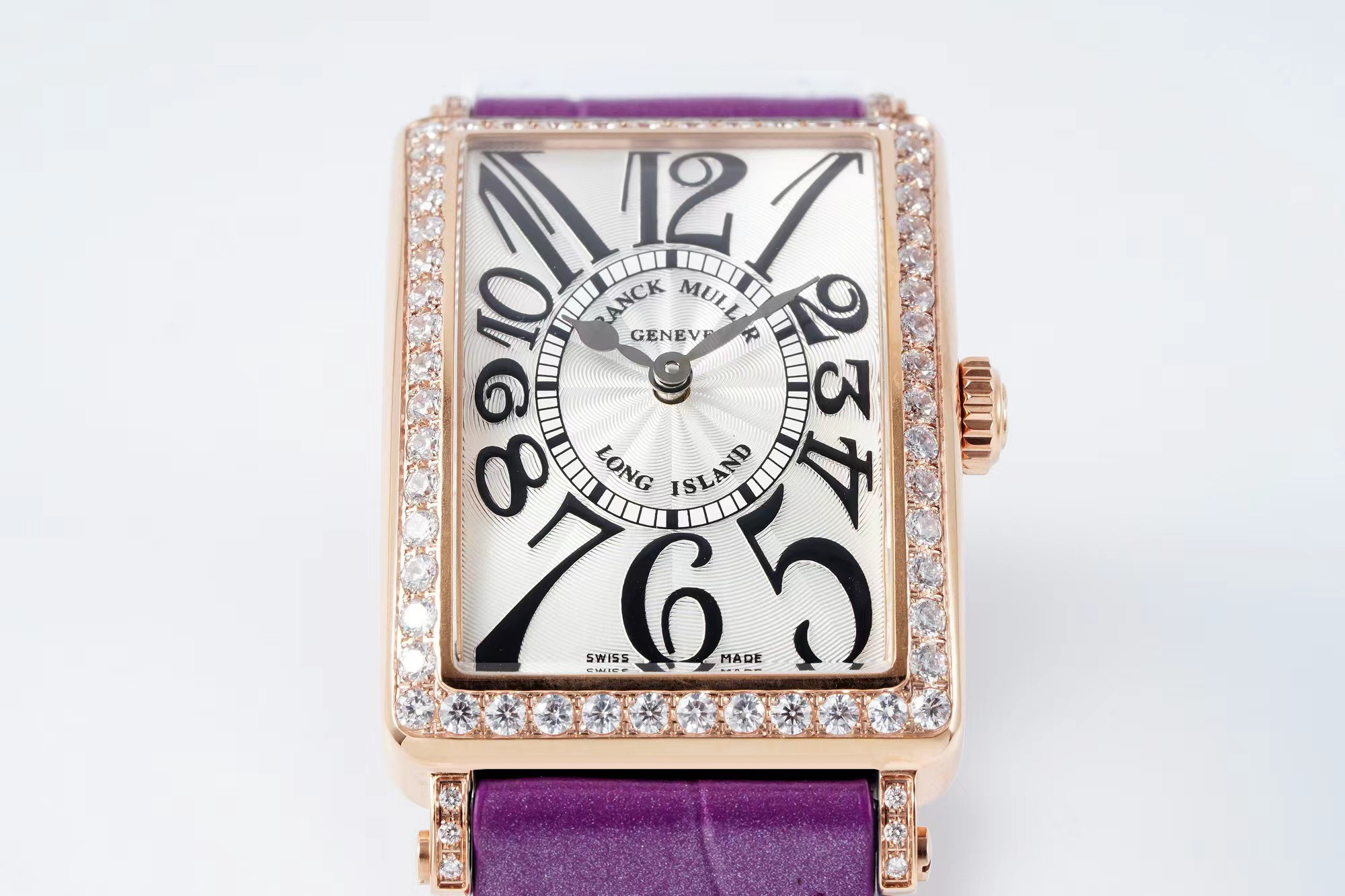 Luxury Franck Muller Long Island Women's Diamond Watch | 2025 New Model | Water-Resistant Swiss Quartz Bracelet Watch for Women