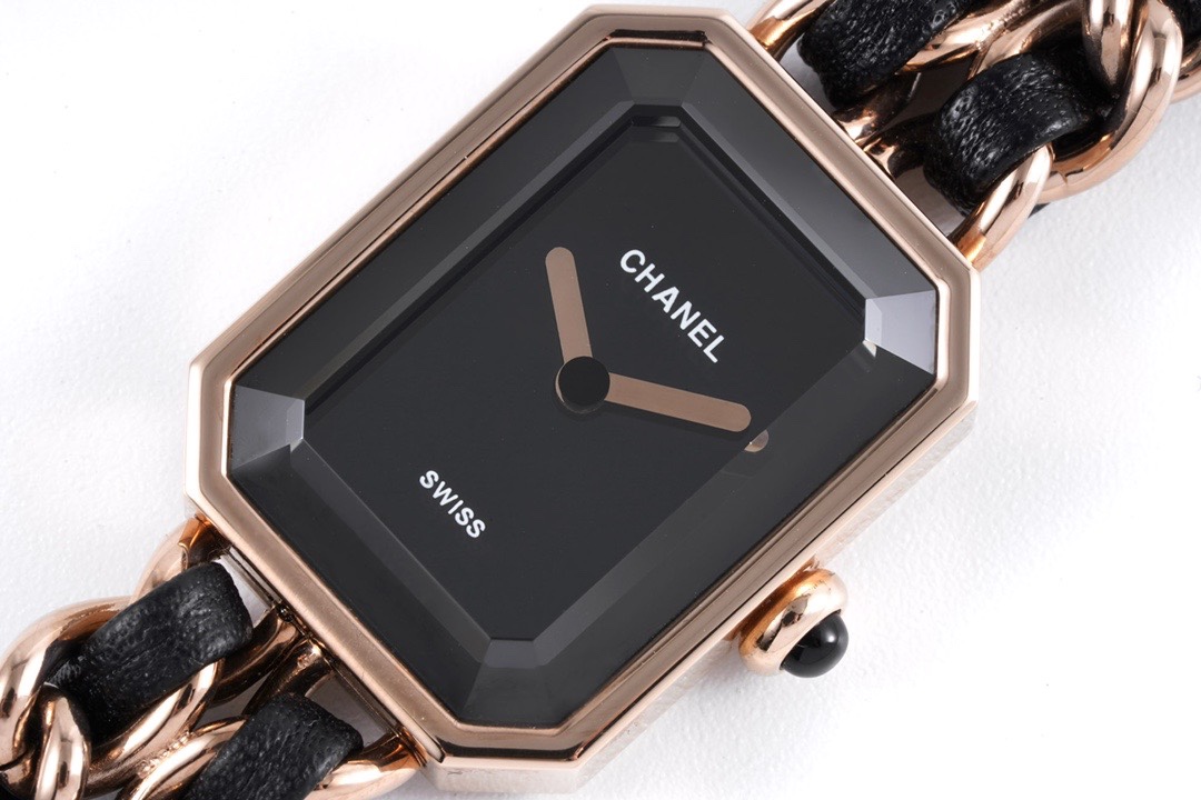 NEW Chanel Première Women's Watch 2025 | Octagonal 18K Gold Case | Diamond Index & Leather Strap | Swiss Quartz Luxury