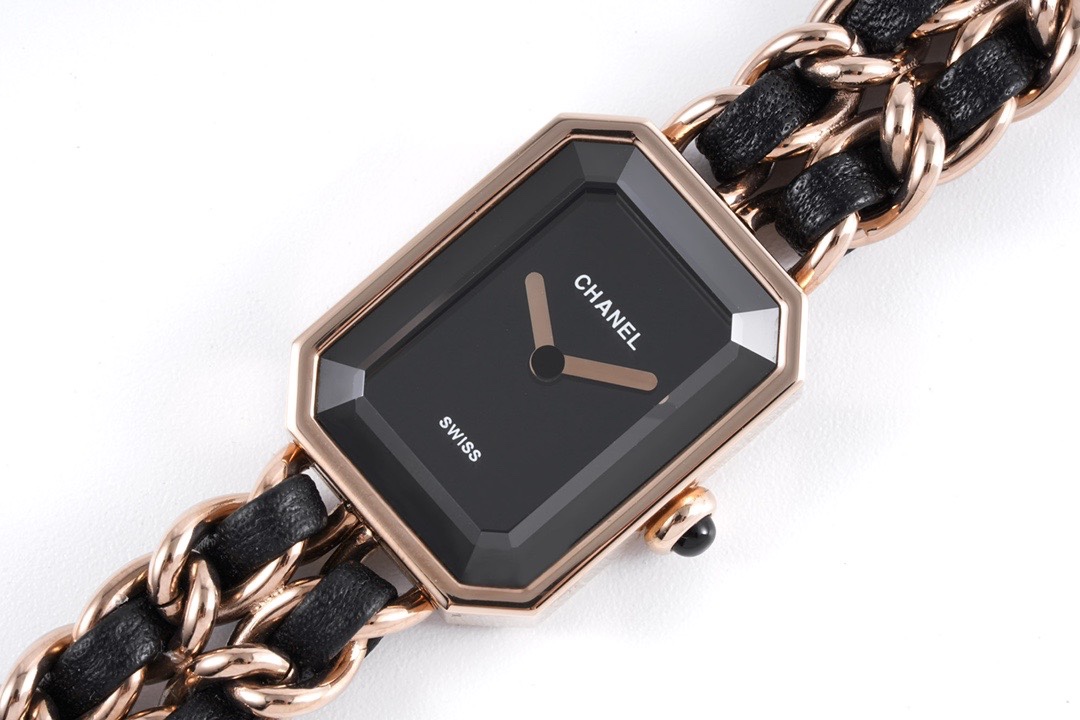 NEW Chanel Première Women's Watch 2025 | Octagonal 18K Gold Case | Diamond Index & Leather Strap | Swiss Quartz Luxury