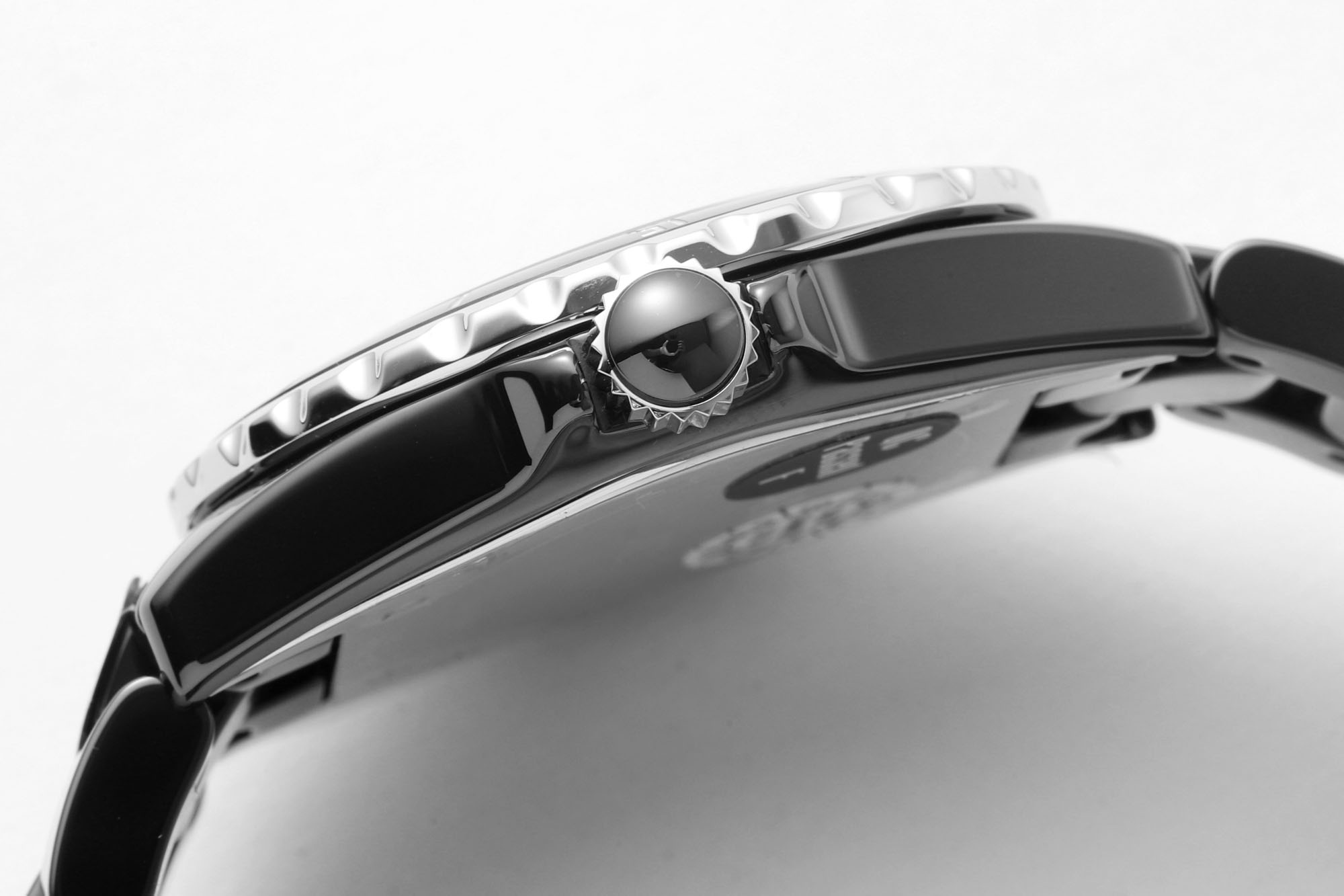 Luxury Chanel J12 38mm Black Ceramic Unisex Watch | Waterproof Chronometer, Date Display