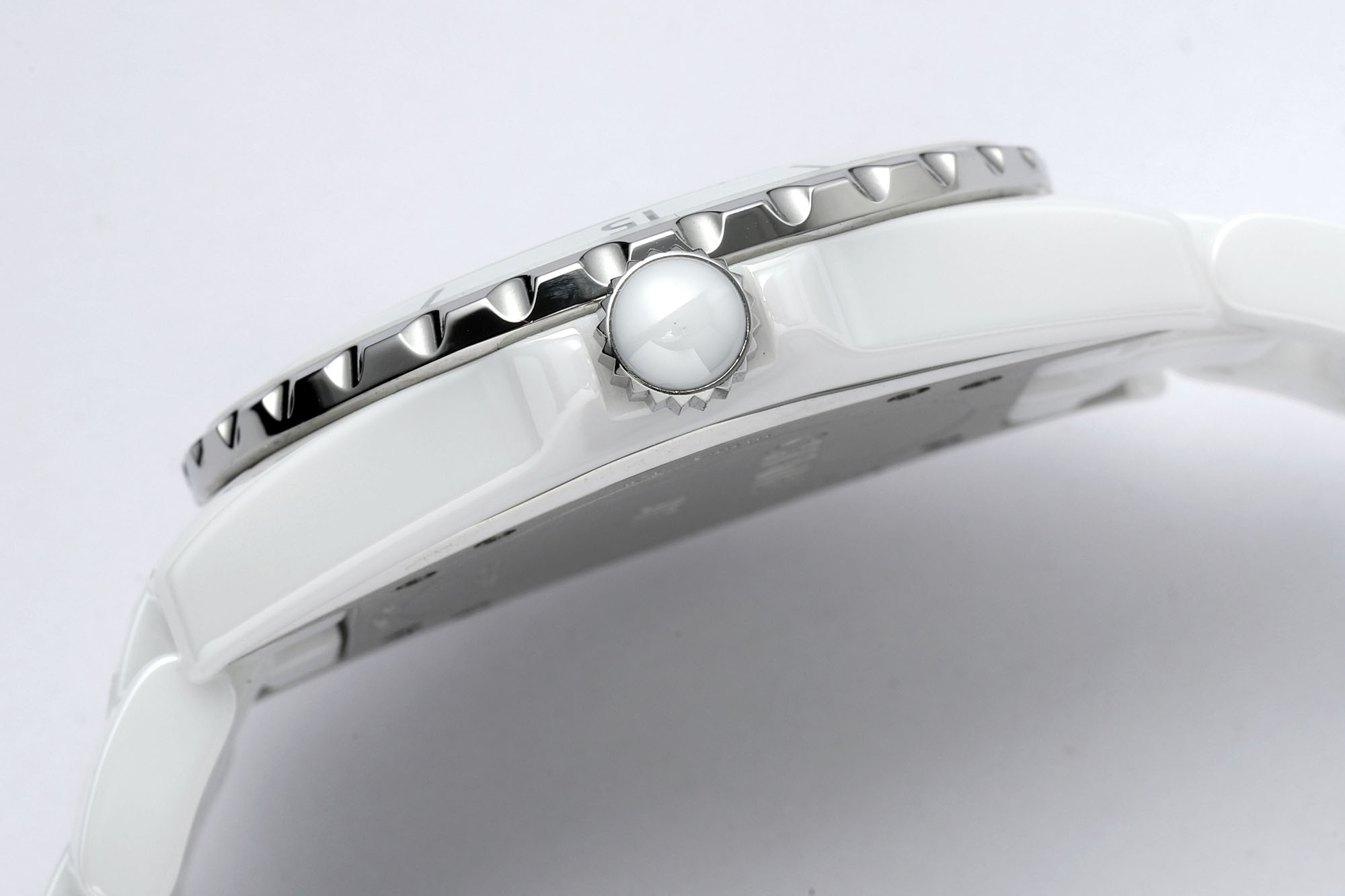 Chanel J12 38mm White Ceramic Automatic Watch - Swiss Movement, Sapphire Crystal