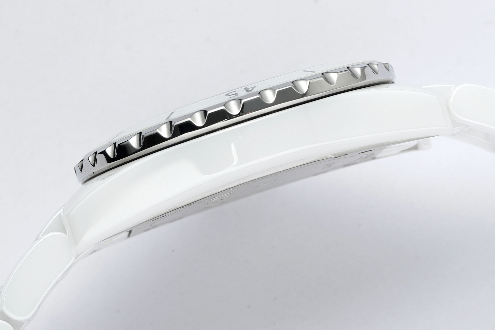 Chanel J12 38mm White Ceramic Automatic Watch - Swiss Movement, Sapphire Crystal