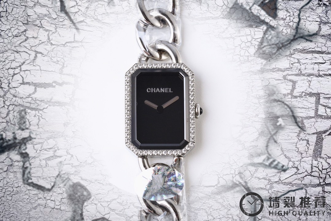 Iconic Since 1987: Chanel Première Octagonal Watch | Limited Edition Beige Gold Case & Diamond Bezel | N°5 Perfume-Inspired Design | Heirloom Luxury