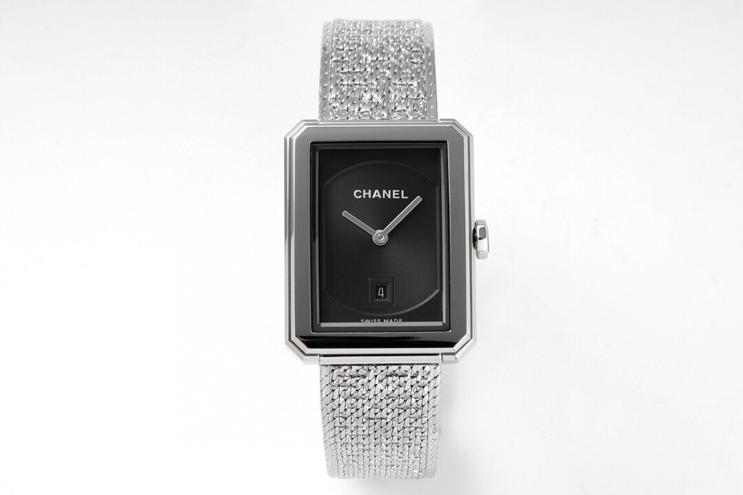 Authentic Cartier Boy.Friend Watch 28mm | Swiss Made Square Dial | Roman Numeral Markers + Date