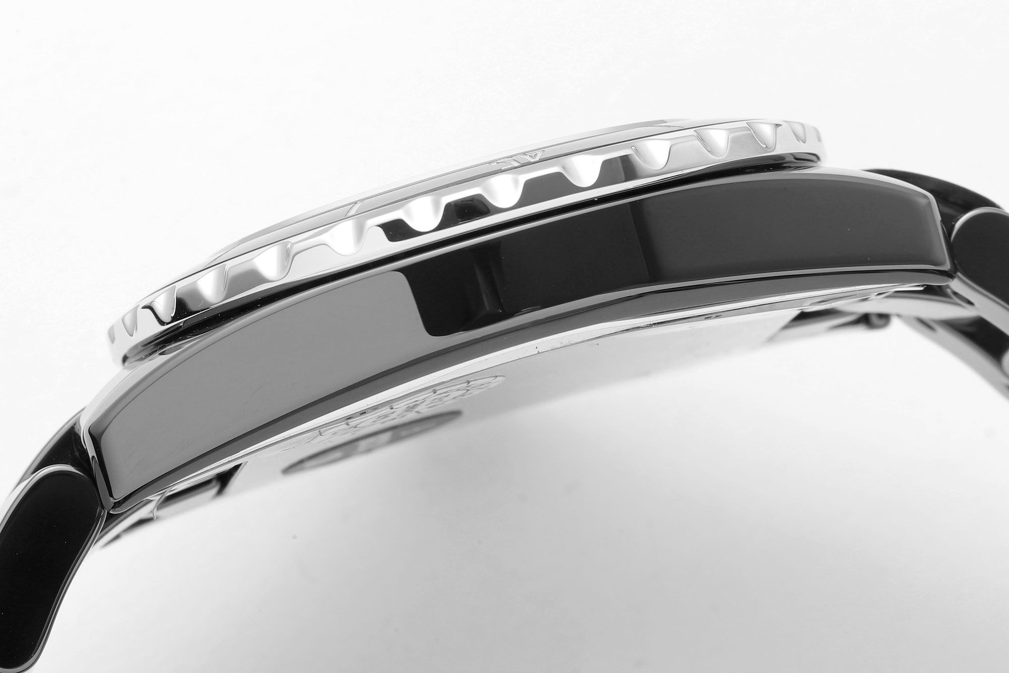 Luxury Chanel J12 38mm Black Ceramic Unisex Watch | Waterproof Chronometer, Date Display