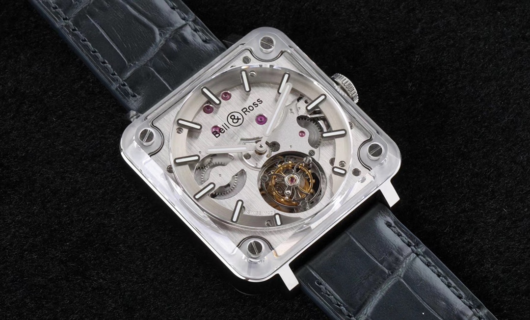 Bell & Ross BR-X2 Tourbillon V2 BR0394-RS19/SRB   Swiss Haute Horlogerie|Titanium-Ceramic Case|V2 Upgraded Movement (+20% Efficiency)   Limited