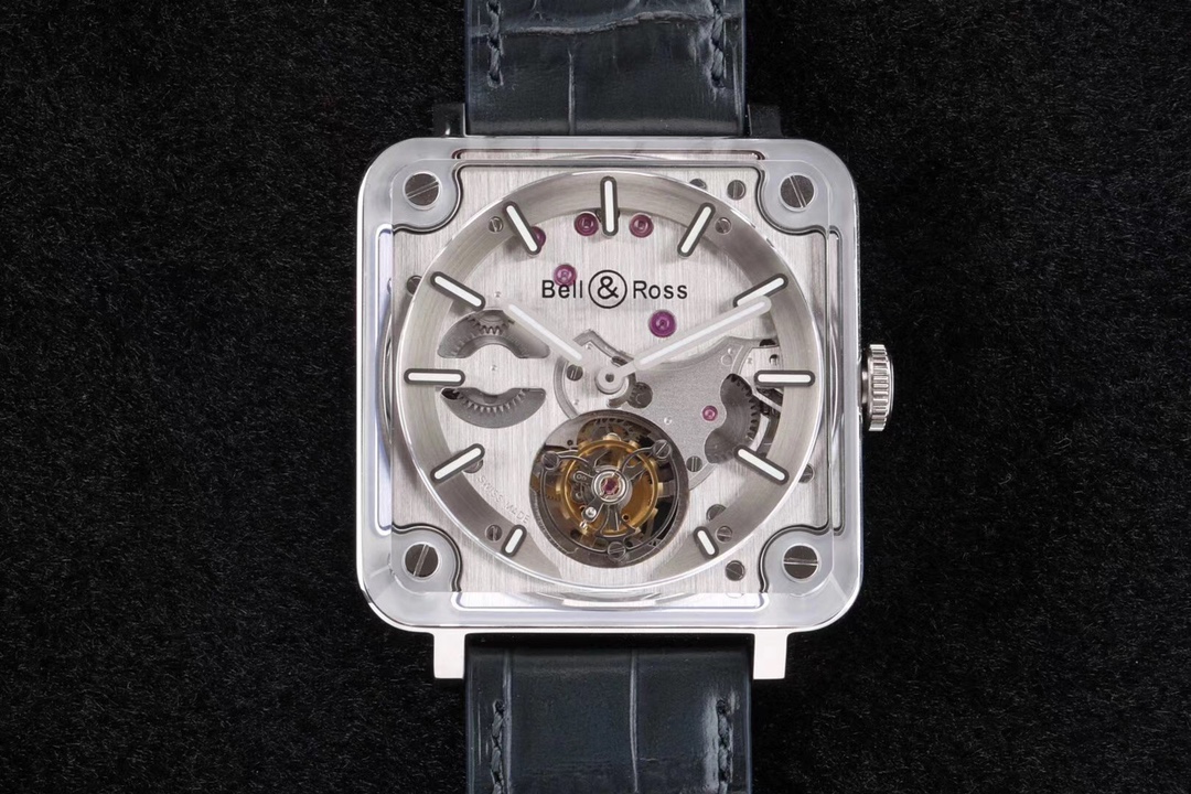 Bell & Ross BR-X2 Tourbillon V2 BR0394-RS19/SRB   Swiss Haute Horlogerie|Titanium-Ceramic Case|V2 Upgraded Movement (+20% Efficiency)   Limited