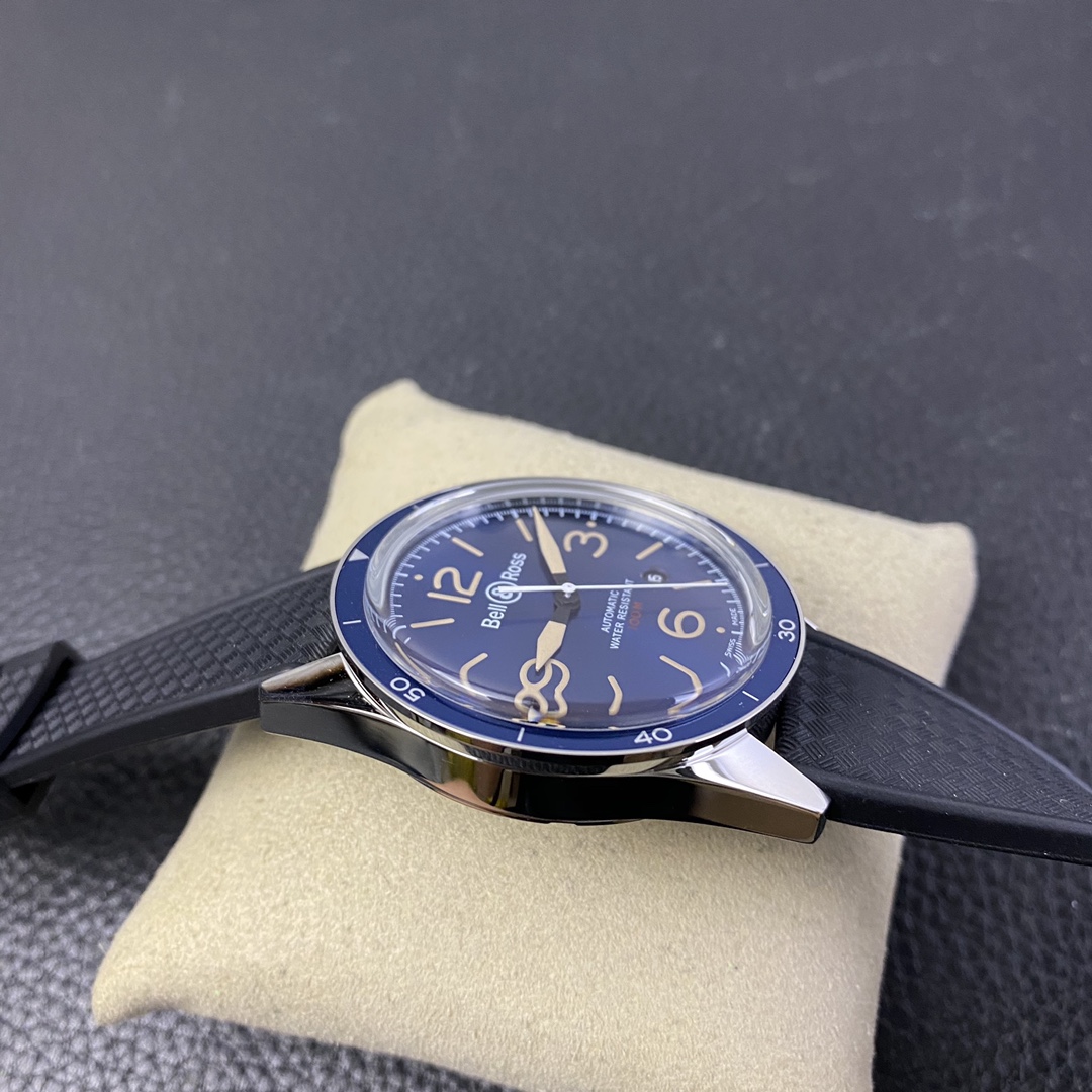 Bell & Ross BR123 Instruments Series Men's Watch - Stainless Steel Case, Sapphire Crystal, Professional Tool Design