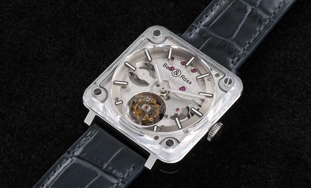 Bell & Ross BR-X2 Tourbillon V2 BR0394-RS19/SRB   Swiss Haute Horlogerie|Titanium-Ceramic Case|V2 Upgraded Movement (+20% Efficiency)   Limited