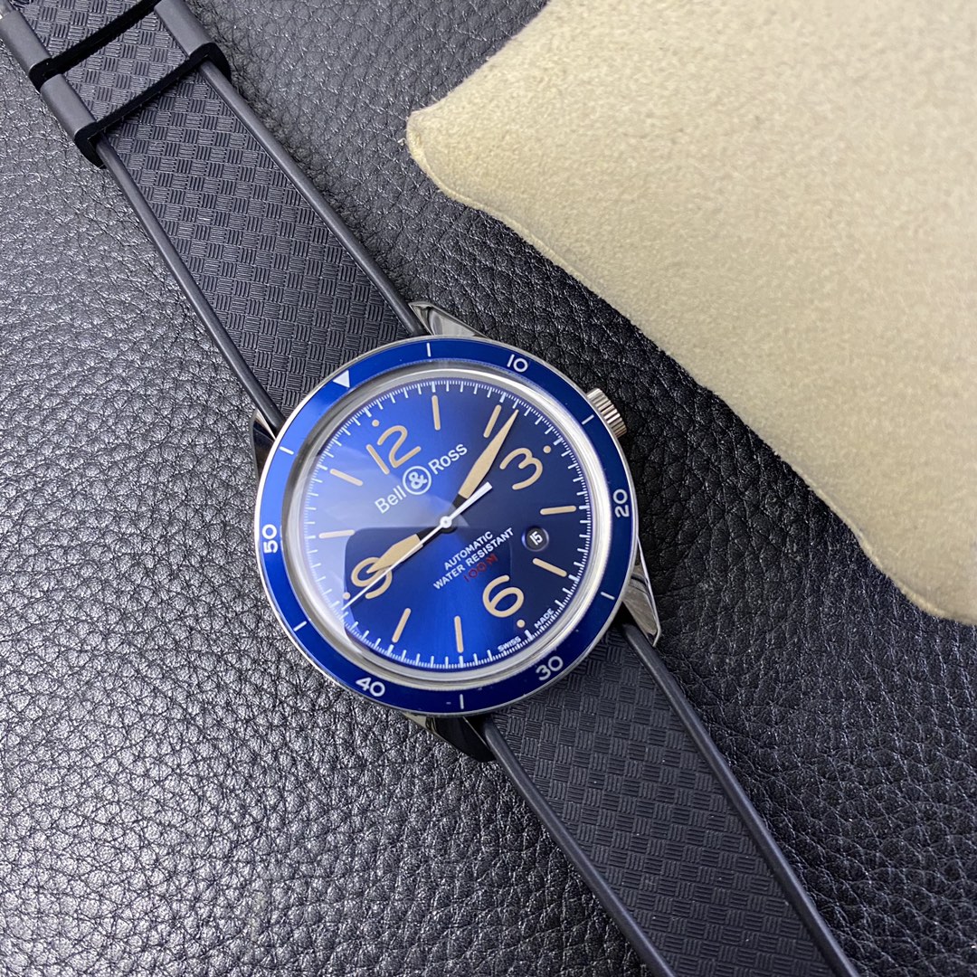 Bell & Ross BR123 Instruments Series Men's Watch - Stainless Steel Case, Sapphire Crystal, Professional Tool Design