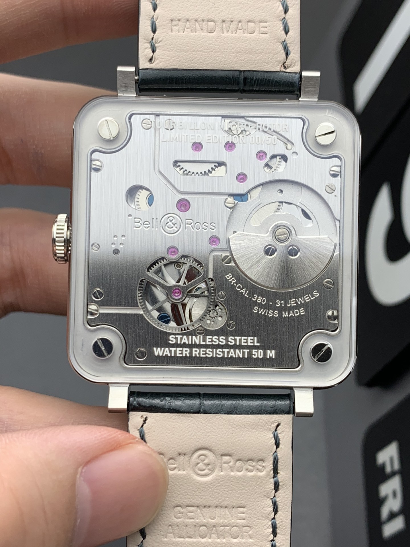 Bell & Ross BR-X1 Tourbillon Watch - Swiss Automatic Skeleton Dial, Superluminova® Indexes, Limited 100 Units