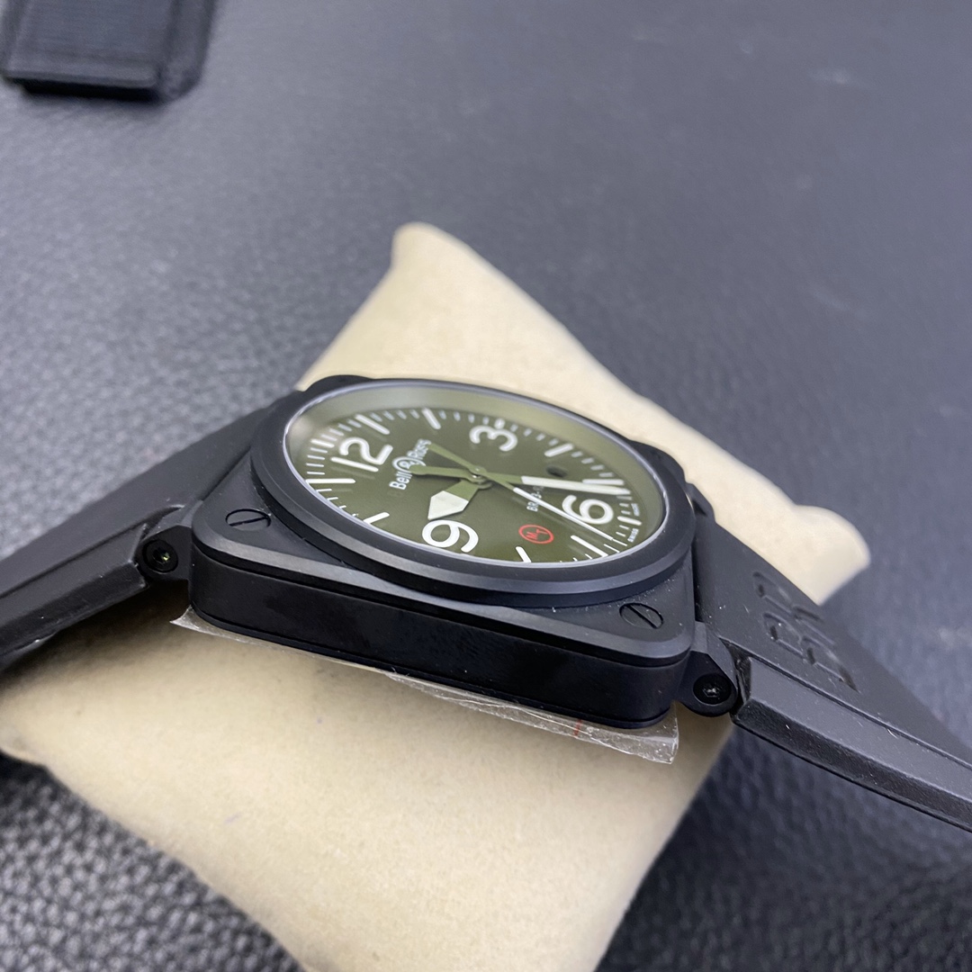 Bell & Ross BR 03-92 MT Square Automatic Men's Watch - Matte Finish, Professional Military Design