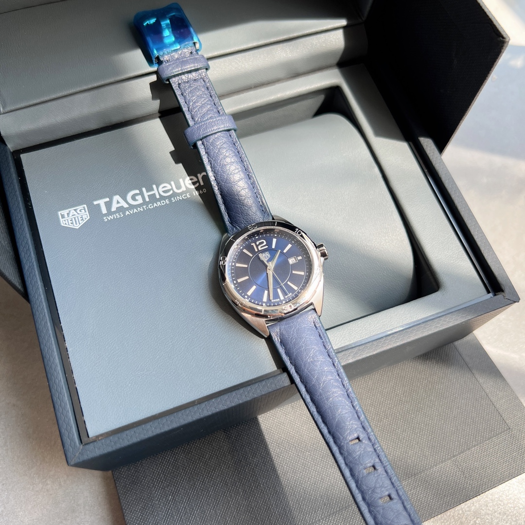 Original Tag Heuer F1 Ladies Quartz Watch - 36mm Mother of Pearl Dial, Diamond Markers + Gift Box