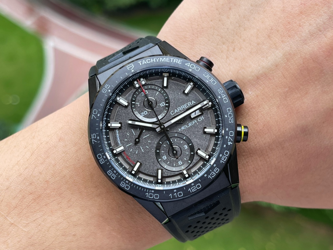 Original Tag Heuer F1 Chronograph Watch - 43mm Swiss Automatic, Sapphire Glass & Summer Gift Packaging