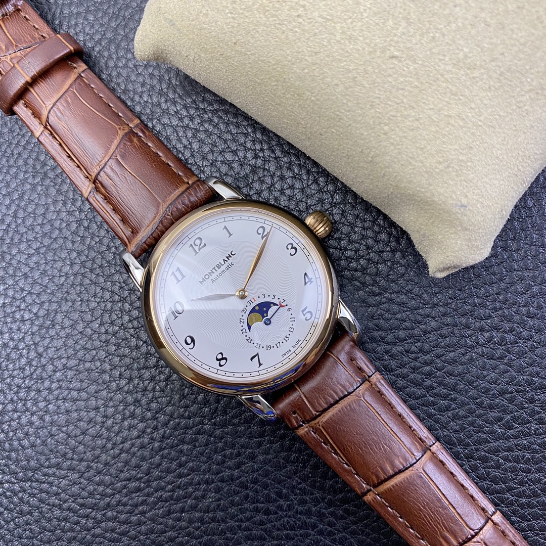 Montblanc Star Legacy Celestial Moon Automatic Watch - Moonphase & Sapphire Crystal