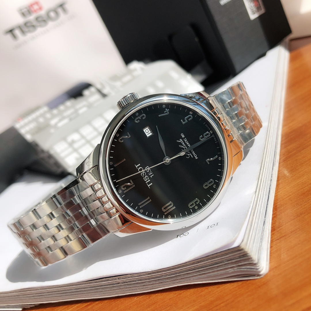Luxury Gift Set: Tissot Le Locle T006 - Rose Gold Case & Leather Box | Last Minute Father's Day Delivery Guaranteed