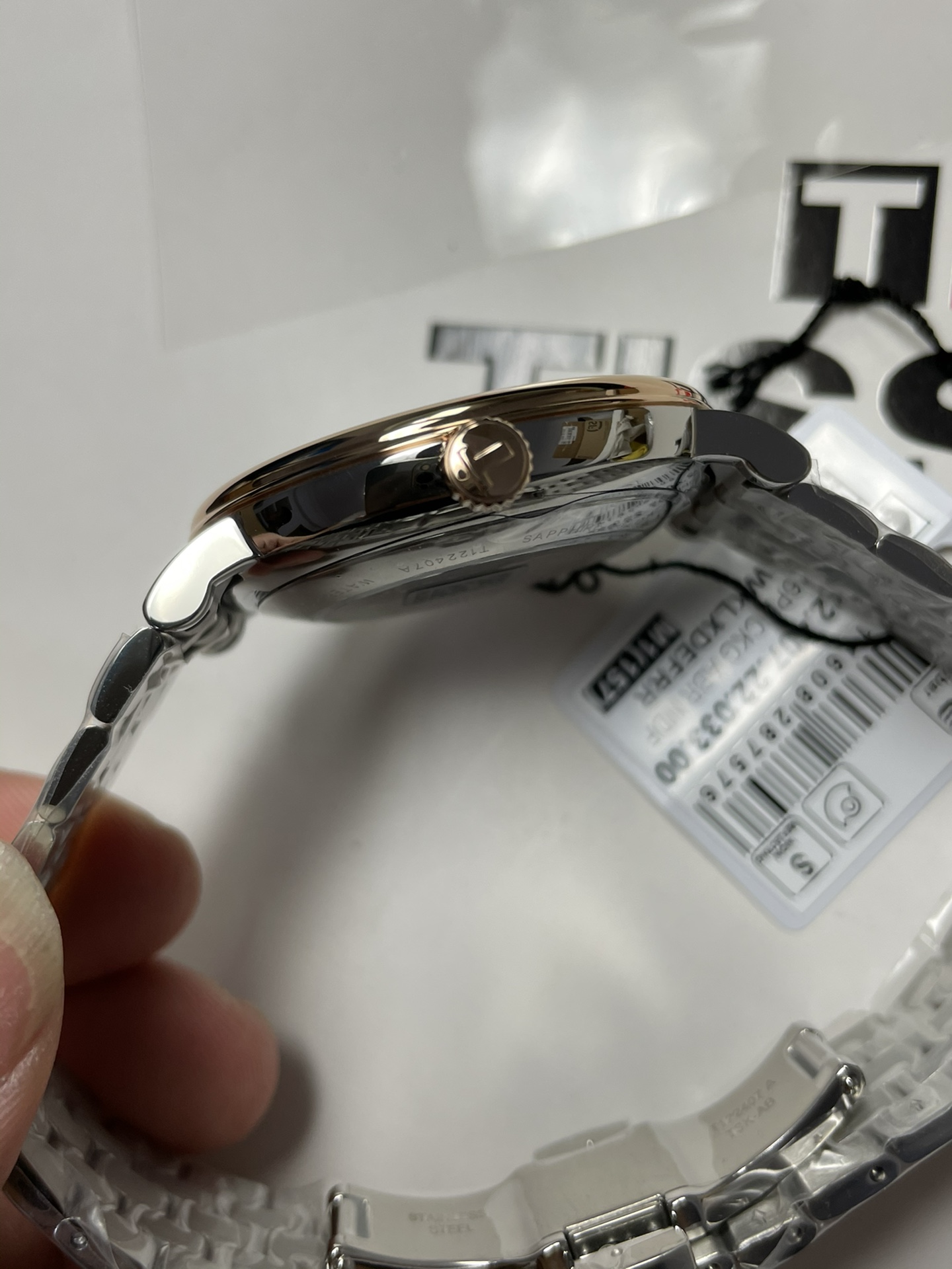 Original Tissot Carson Premium T122.407A Couple Set - Swiss Quartz & Rose Gold Accents | His & Hers Father's Day Gift 2025 #3DaysLeft FreeDHL