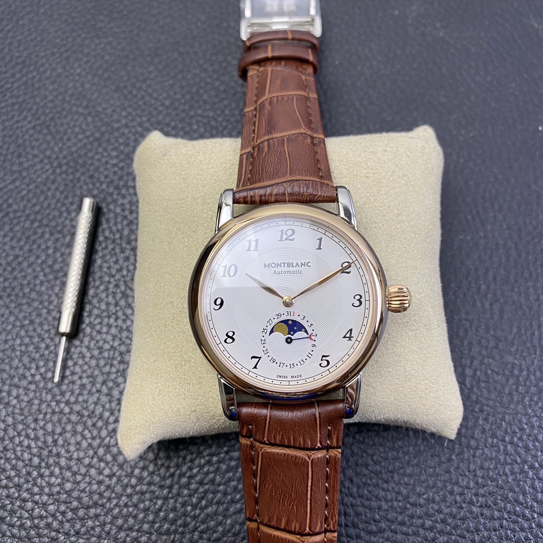 Montblanc Star Legacy Moonphase Automatic - Blue Starlight Dial & Sapphire Crystal | Father’s Day 2025 Gift