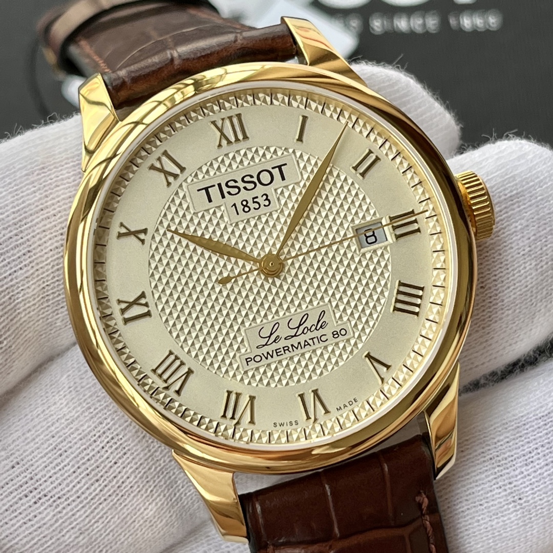 Tissot Le Locle T006 Automatic - Swiss Guilloché Dial & Sapphire Crystal | 3 Days Left for Father's Day 2025