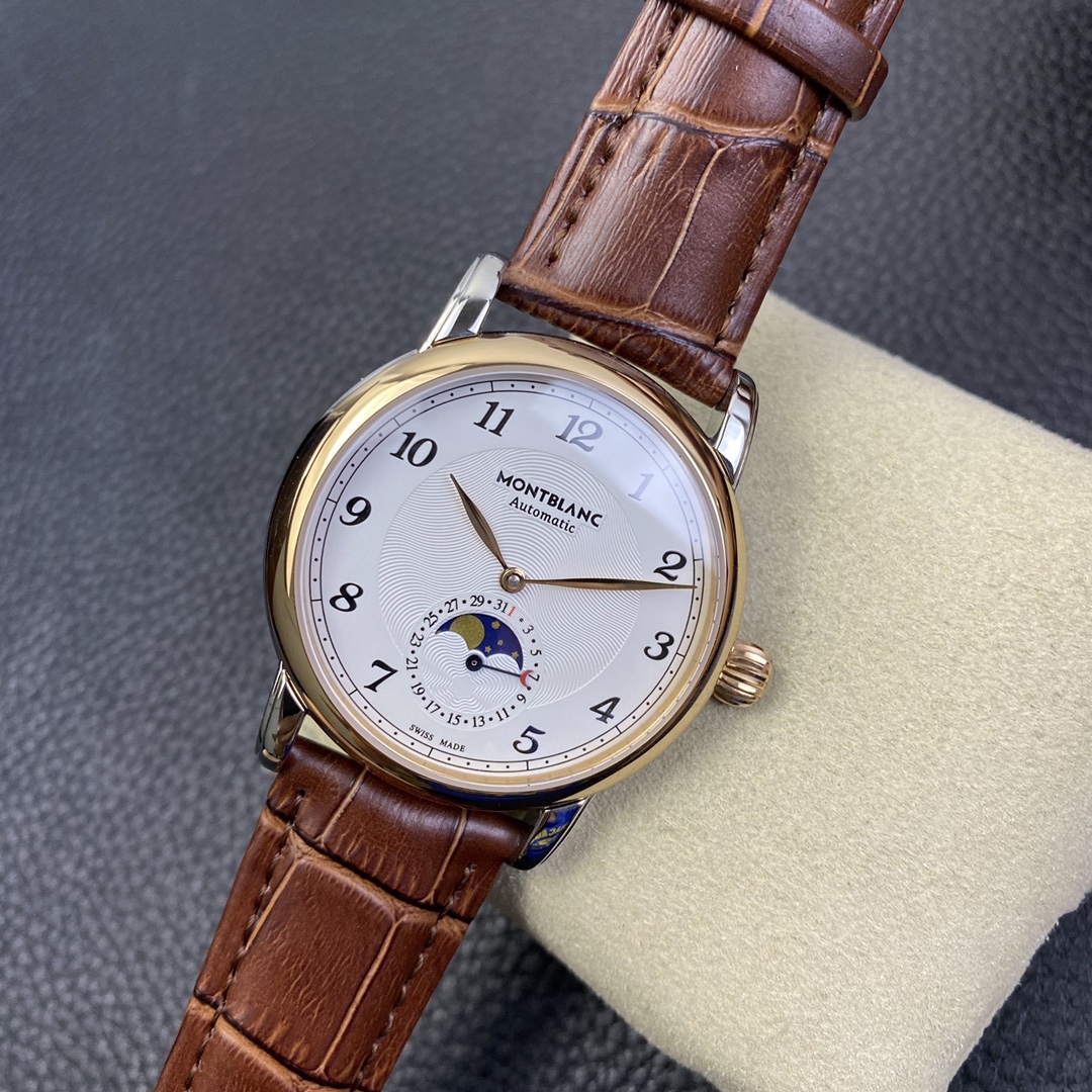 Montblanc Star Legacy Moonphase Automatic - Blue Starlight Dial & Sapphire Crystal | Father’s Day 2025 Gift