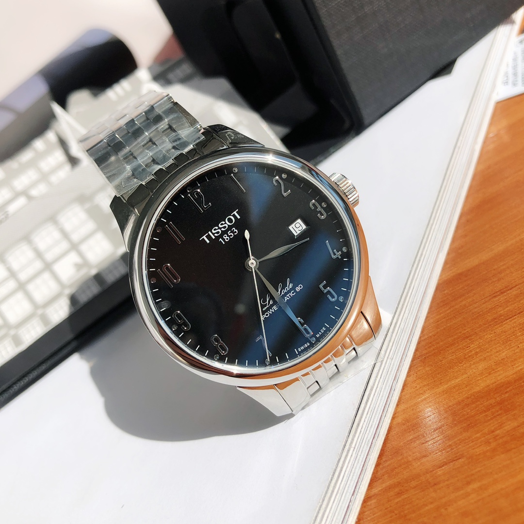 Luxury Gift Set: Tissot Le Locle T006 - Rose Gold Case & Leather Box | Last Minute Father's Day Delivery Guaranteed