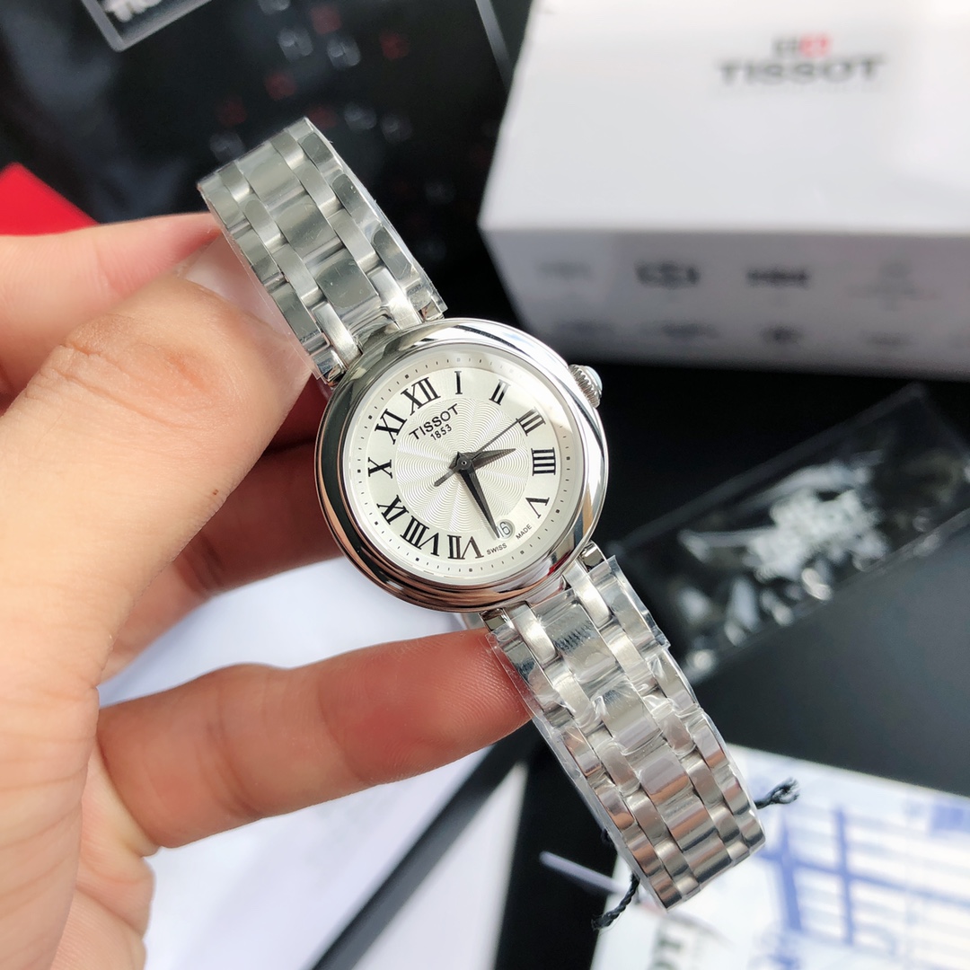 Tissot Celesia T126.010 Swiss Quartz Women's Watch - 2021 New Release Slim Dress Watch with Stainless Steel Bracelet