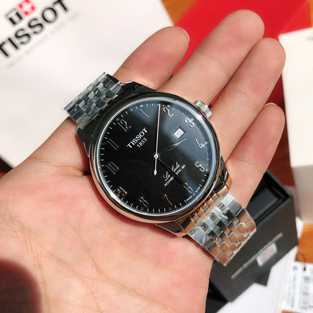 Luxury Gift Set: Tissot Le Locle T006 - Rose Gold Case & Leather Box | Last Minute Father's Day Delivery Guaranteed