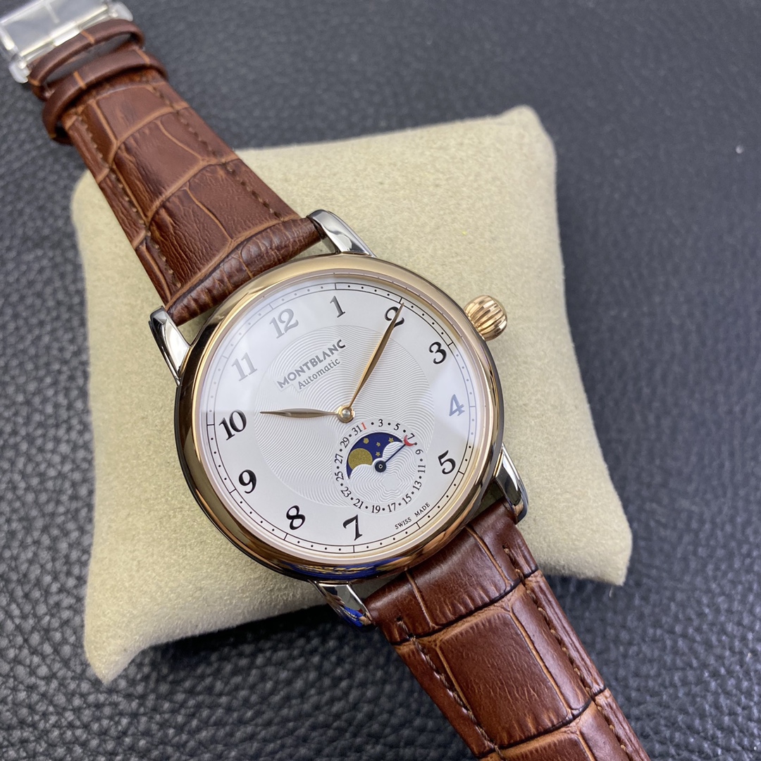 Montblanc Star Legacy Moonphase Automatic - Blue Starlight Dial & Sapphire Crystal | Father’s Day 2025 Gift