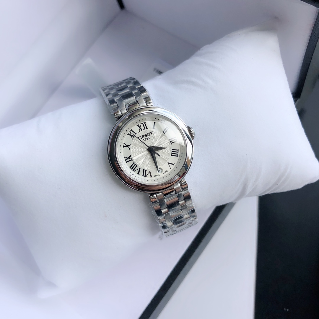 Tissot Celesia T126.010 Swiss Quartz Women's Watch - 2021 New Release Slim Dress Watch with Stainless Steel Bracelet