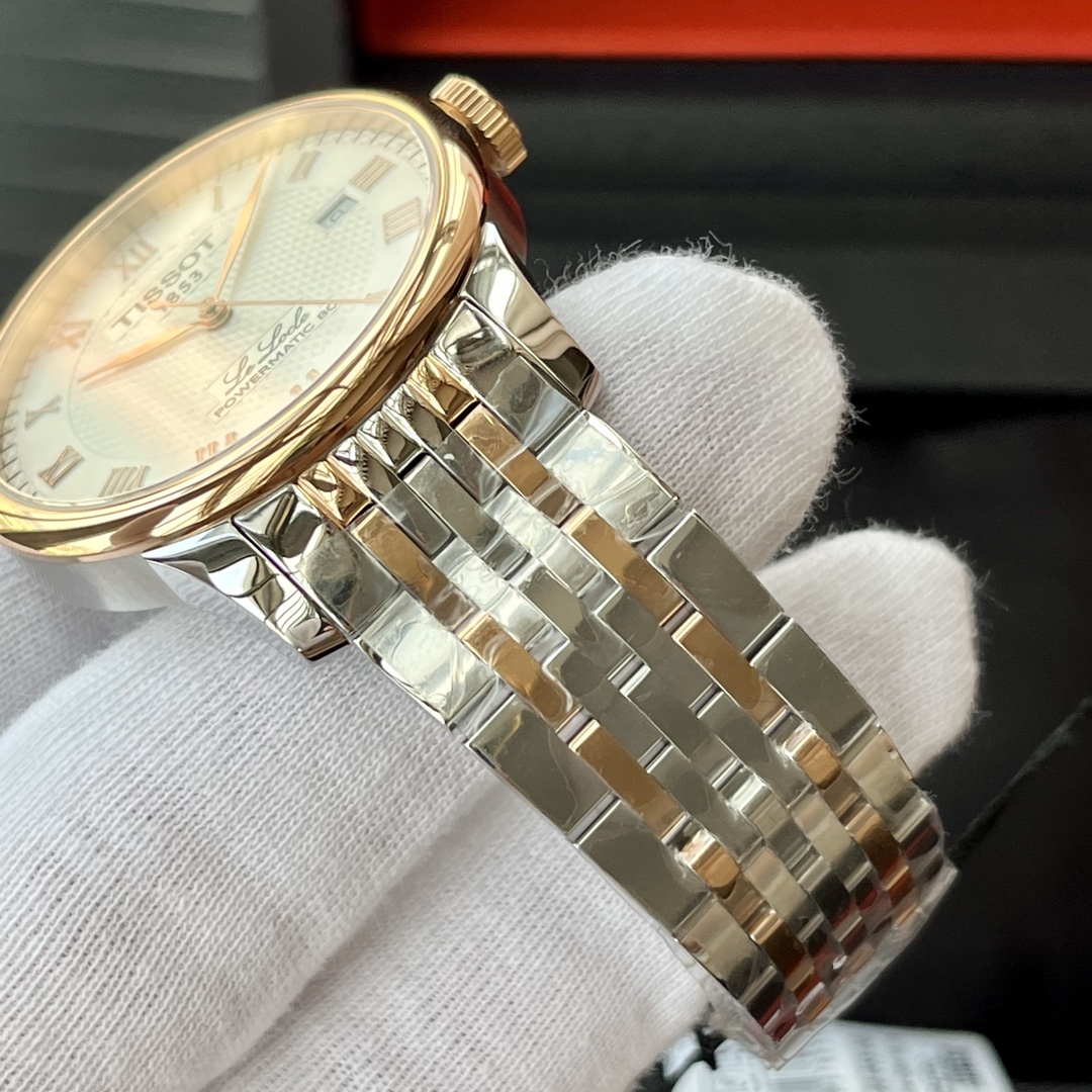 Swiss Made Tissot Le Locle T006 - Guilloché Dial & 39mm Classic Design | Water Resistant 30M