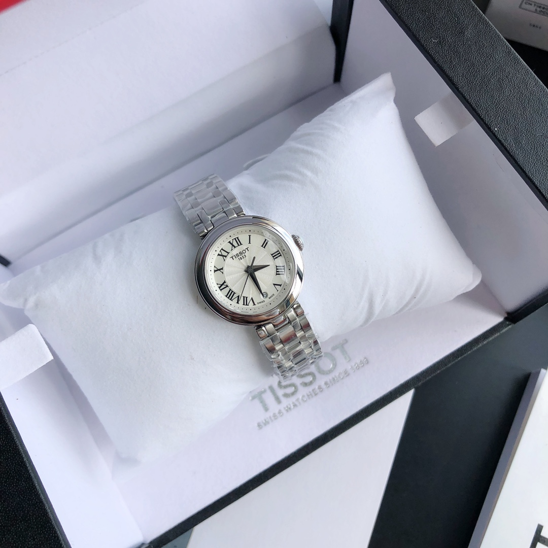 Tissot Celesia T126.010 Swiss Quartz Women's Watch - 2021 New Release Slim Dress Watch with Stainless Steel Bracelet