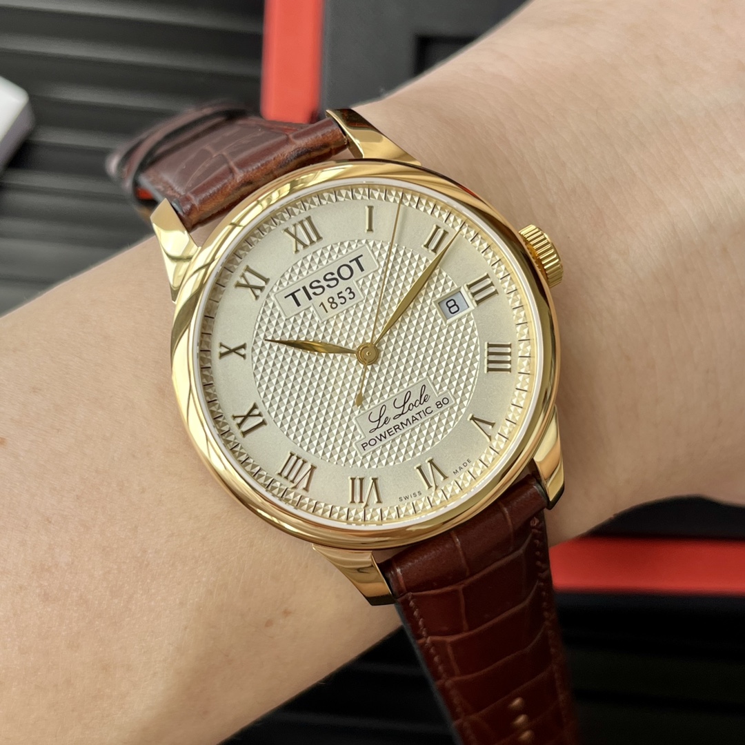 Tissot Le Locle T006 Automatic - Swiss Guilloché Dial & Sapphire Crystal | 3 Days Left for Father's Day 2025