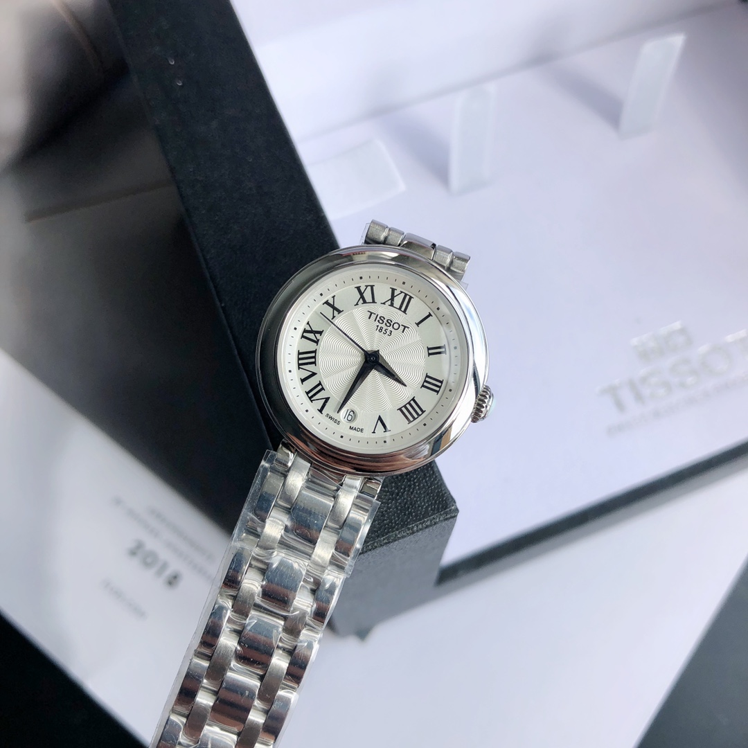 Tissot Celesia T126.010 Swiss Quartz Women's Watch - 2021 New Release Slim Dress Watch with Stainless Steel Bracelet
