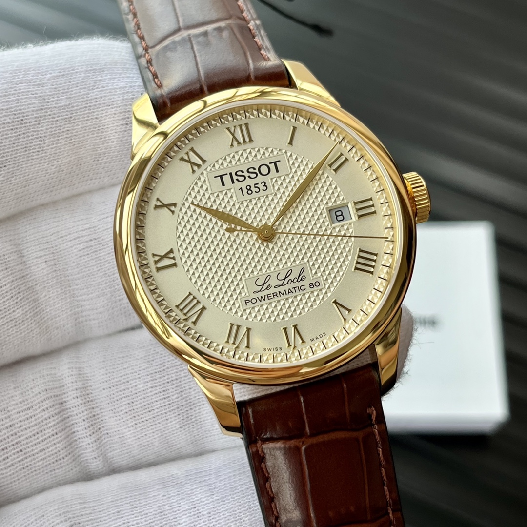 Tissot Le Locle T006 Automatic - Swiss Guilloché Dial & Sapphire Crystal | 3 Days Left for Father's Day 2025