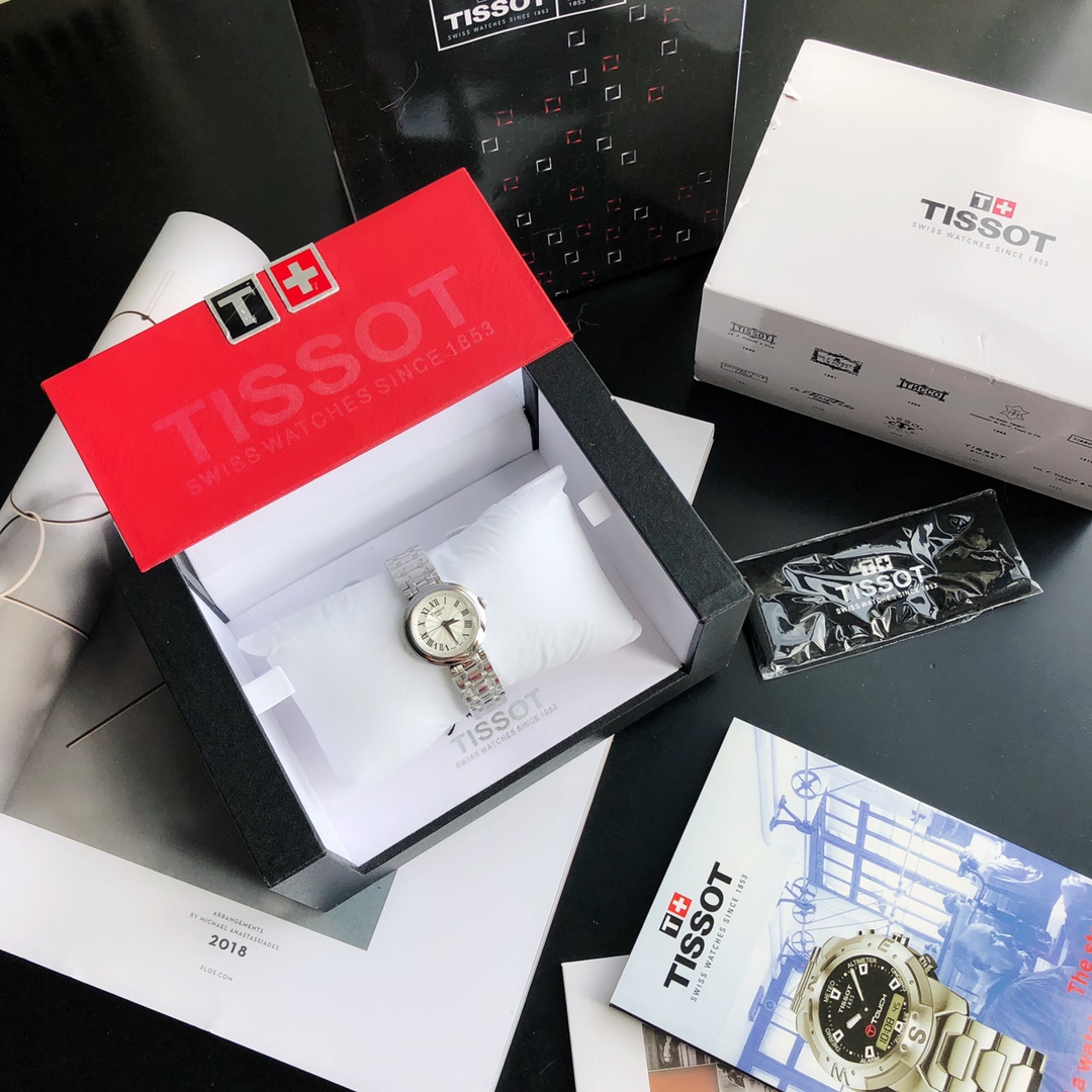 Tissot Celesia T126.010 Swiss Quartz Women's Watch - 2021 New Release Slim Dress Watch with Stainless Steel Bracelet