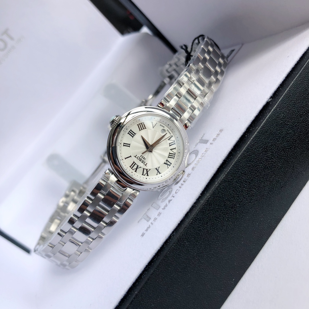 Tissot Celesia T126.010 Swiss Quartz Women's Watch - 2021 New Release Slim Dress Watch with Stainless Steel Bracelet