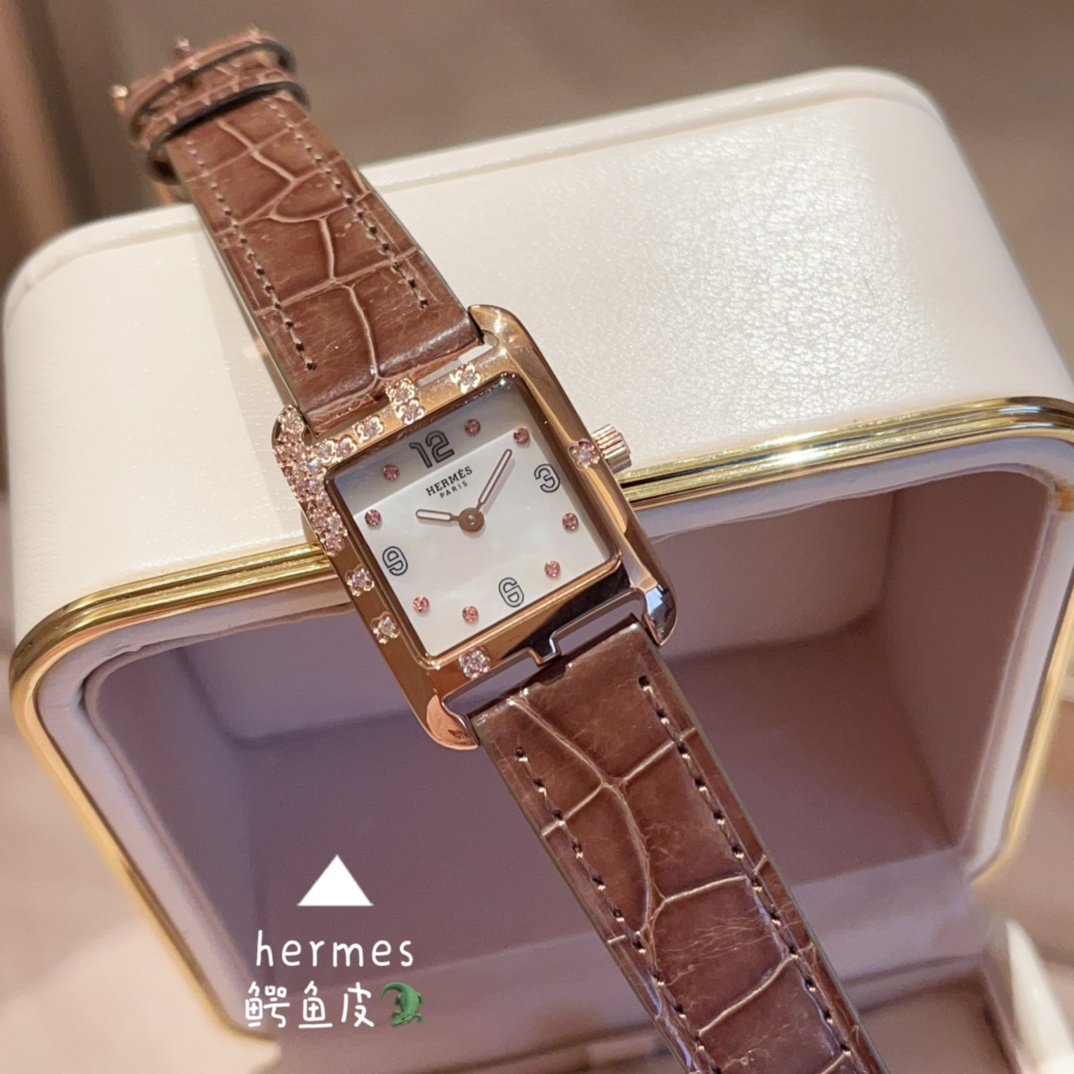 HERMES Herens 3Q Pink Rose: Cherry Blossom Artisan Swift Calfskin - Spring Limited Edition Carbon Neutral