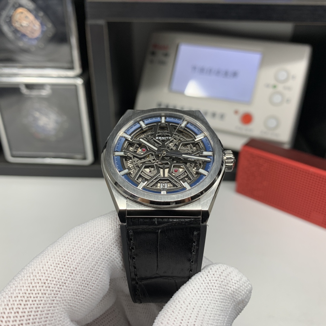 ZENITH DEFY Classic 95.9000.670/78.R782 | Elite 670 SK Automatic Skeleton | Aerospace Titanium 78g | Private Virtual Unboxing