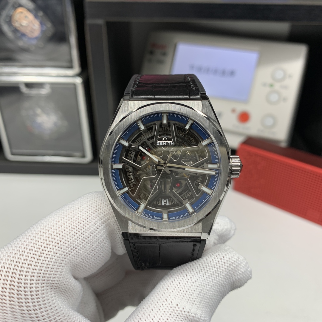 ZENITH DEFY Classic 95.9000.670/78.R782 | Elite 670 SK Automatic Skeleton | Aerospace Titanium 78g | Private Virtual Unboxing